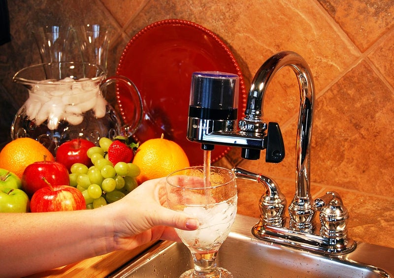 Instapure F2 Essentials Water Filtration System, Chrome with Clear Cap - Image 2